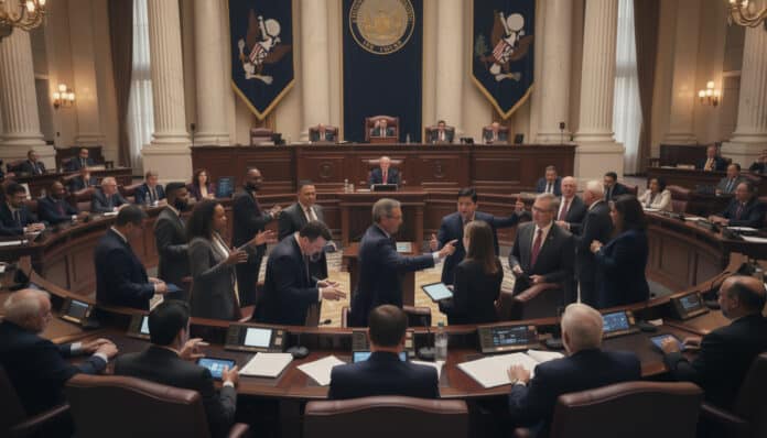 au sénat, une réaction s'organise pour lutter contre l'exploitation massive des contenus culturels par l'intelligence artificielle, afin de protéger les droits des créateurs et préserver la diversité culturelle.