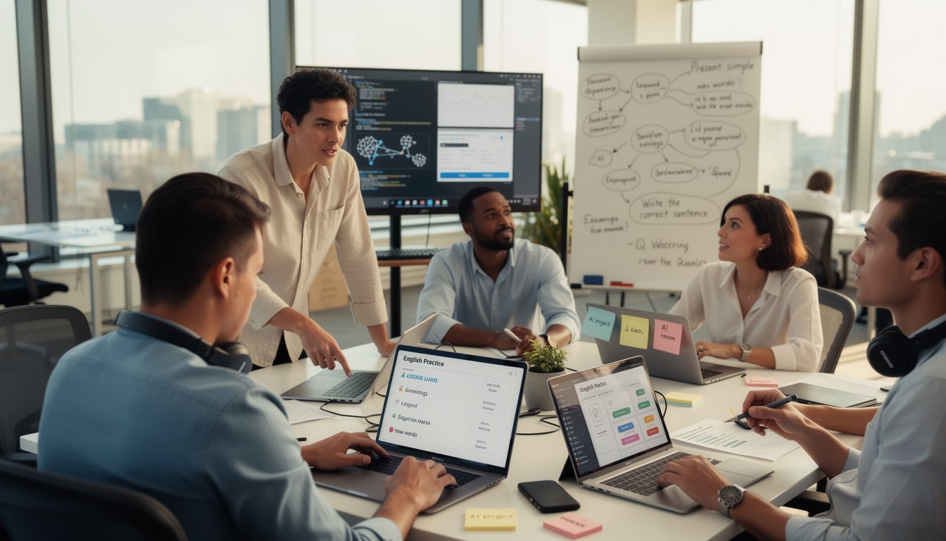 découvrez comment l'intelligence artificielle transforme l'anglais en une compétence essentielle pour réussir dans le monde professionnel.