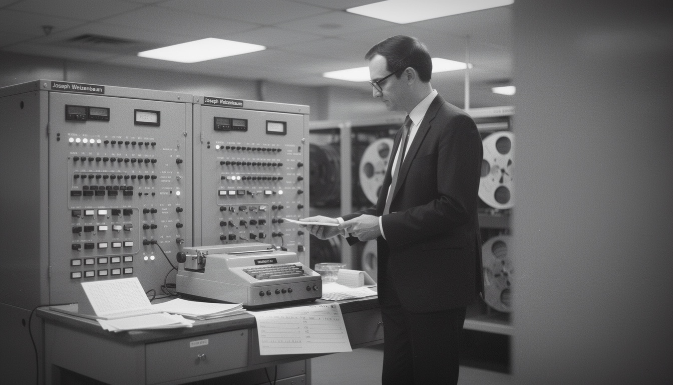 découvrez comment il y a 60 ans eliza a marqué le début des agents conversationnels et l'essor de l'intelligence artificielle.