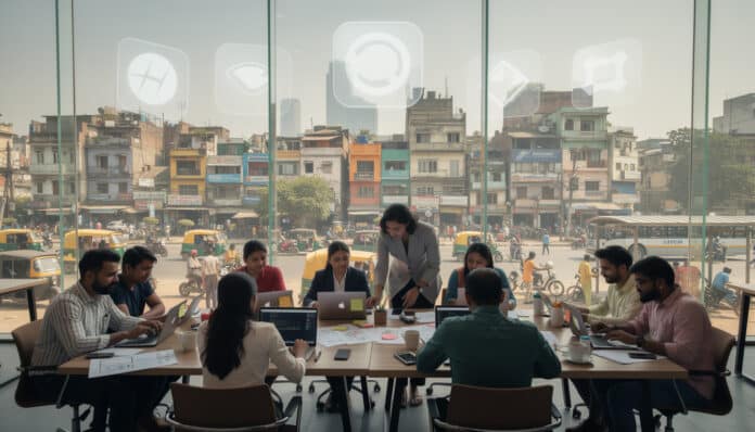 découvrez comment le marché des applications en inde connaît une croissance explosive, tandis que les grandes plateformes mondiales captent la majorité des revenus générés.