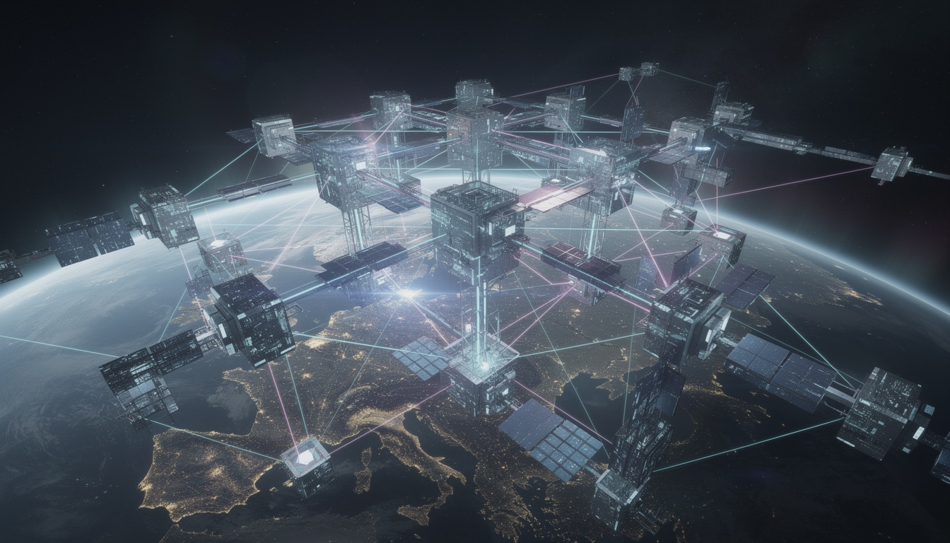 découvrez le plus grand cluster informatique orbital, désormais opérationnel, révolutionnant le traitement des données dans l'espace et ouvrant de nouvelles perspectives technologiques.