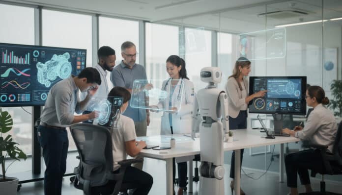 découvrez comment l'intelligence artificielle transformera nos métiers tout en restant un outil complémentaire, selon une étude récente approfondie.
