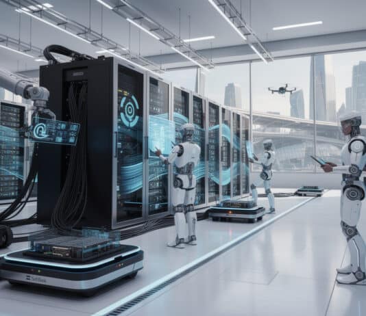 SoftBank lance une entreprise de robotique spécialisée dans la construction de centres de données, avec une introduction en bourse déjà envisagée à 100 milliards de dollars softbank lance une nouvelle entreprise de robotique dédiée à la construction de centres de données, avec une introduction en bourse envisagée à 100 milliards de dollars, marquant une étape majeure dans le secteur technologique.