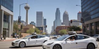 Tesla lance son service de robotaxis à Dallas et Houston tesla inaugure son service innovant de robotaxis à dallas et houston, offrant une nouvelle expérience de mobilité autonome.