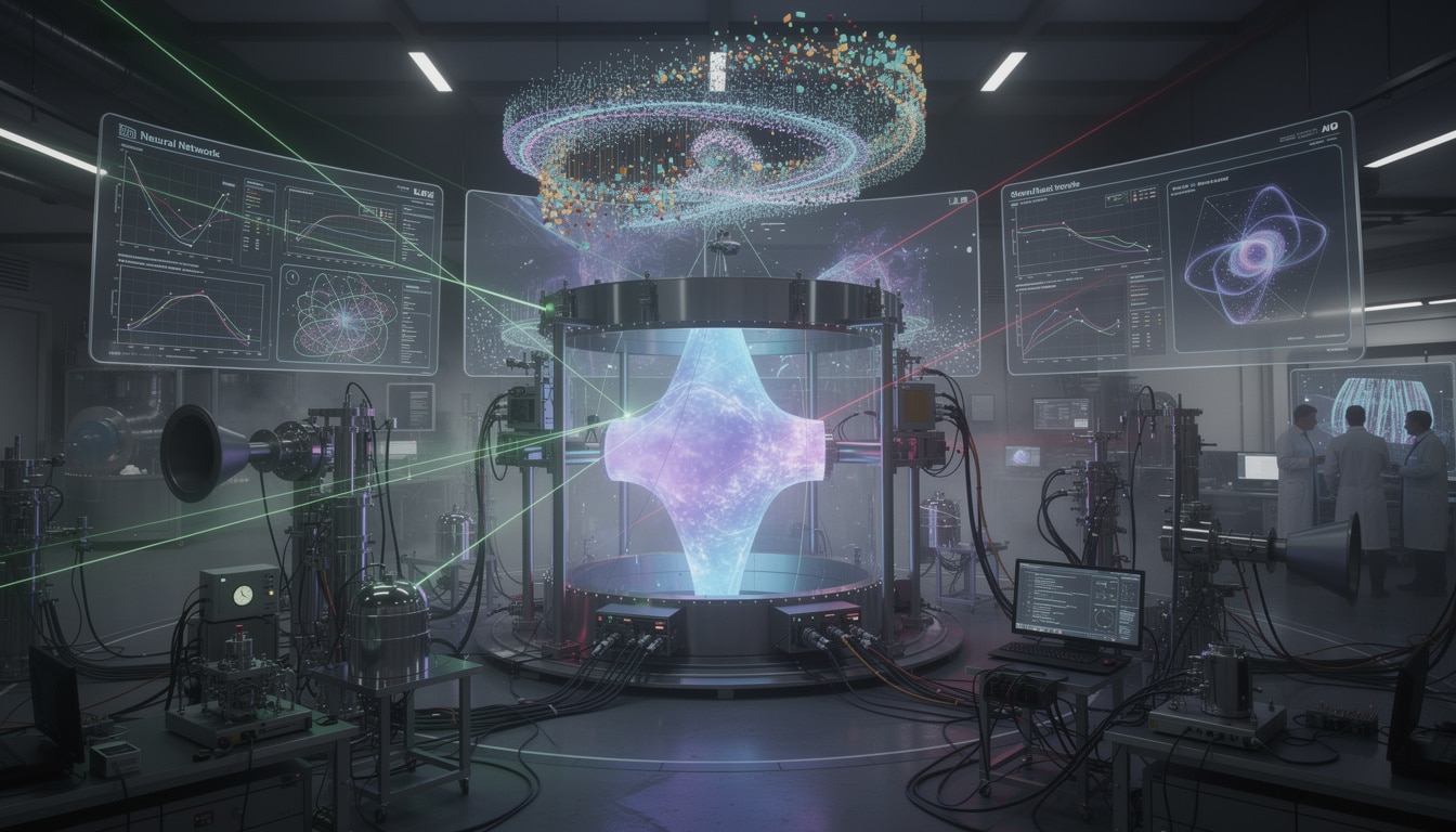 découvrez comment un réseau de neurones révolutionnaire dévoile les secrets du comportement complexe des plasmas, ouvrant la voie à de nouvelles avancées scientifiques.