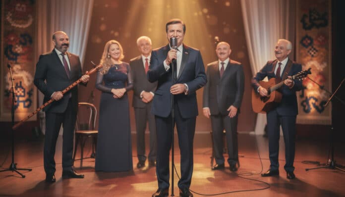 emmanuel macron partage un moment poignant en interprétant « la bohème » de charles aznavour avec des dirigeants arméniens, célébrant la culture et l’amitié franco-arménienne.
