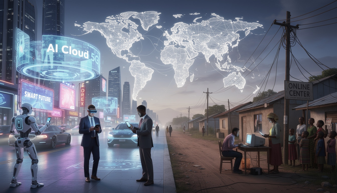 découvrez comment microsoft met en garde contre l'élargissement du fossé d'adoption de l'intelligence artificielle entre les pays riches et les nations en développement, soulignant les enjeux et les défis à venir.