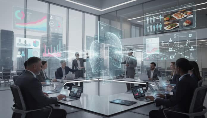 découvrez comment l'intelligence artificielle révolutionne la gestion en prenant en main le recrutement, les salaires, les menus et les fournisseurs pour optimiser votre entreprise.