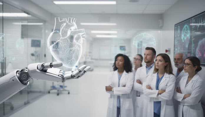 découvrez comment l'intelligence artificielle transforme la médecine, entre avancées révolutionnaires et défis suscitant la méfiance.