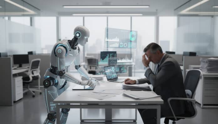 L'intelligence artificielle : le témoin du dernier acte pour les agences d'assurance ? découvrez comment l'intelligence artificielle transforme les agences d'assurance et pourrait bien marquer un tournant décisif dans leur avenir.
