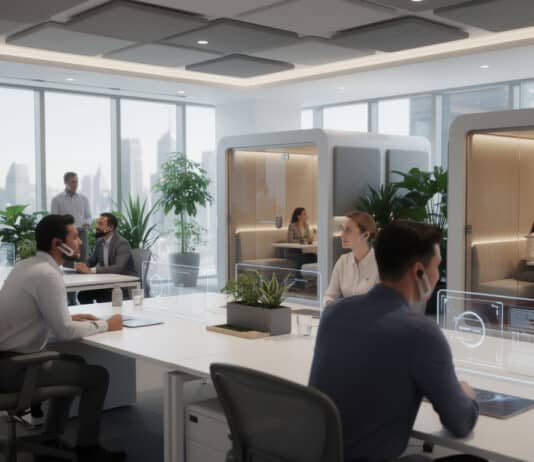 Préparez-vous au bureau du futur, où le murmure sera roi découvrez comment le bureau du futur privilégiera la discrétion et le silence, pour un environnement de travail apaisant où le murmure sera roi.