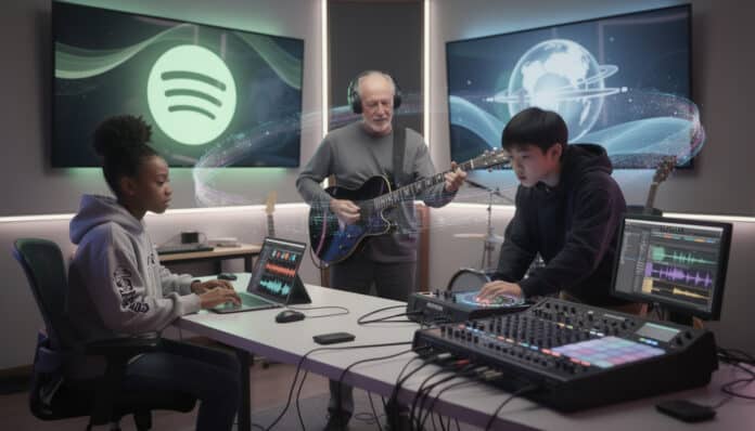 spotify et universal music s'associent pour permettre aux fans de créer et partager des reprises et remixes réalisés avec l'ia, ouvrant de nouvelles opportunités créatives dans l'univers musical.