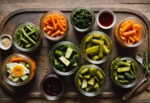 Tendances food 2026 : ce qui va vraiment changer dans nos assiettes Bocaux de legumes lacto-fermentes et produits locaux de saison