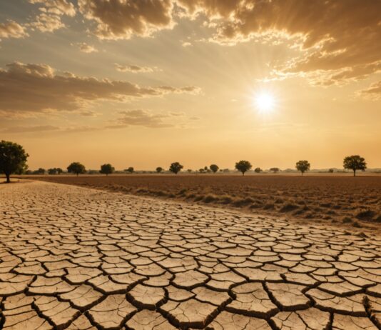 Le mois de juillet le plus chaud jamais mesuré en France : ce que disent les chiffres Paysage français craquelé par la sécheresse sous une chaleur extrême
