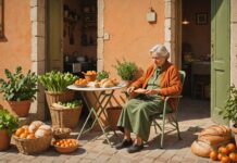 Nonna maxxing : la tendance lifestyle 2026 qui remet le rythme des grands-mères italiennes à la mode Illustration d'une scène de vie italienne paisible évoquant la tendance lifestyle nonna maxxing