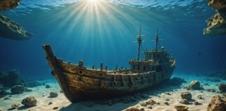 Épave byzantine : le plus grand trésor d’or jamais retrouvé en Méditerranée Épave byzantine sous-marine avec trésor d'or au large de la Croatie