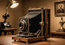 Le bicentenaire de la photographie s’apprête à essaimer dans toute la France Illustration du bicentenaire de la photographie avec un appareil photo ancien et un appareil moderne