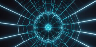 Pourquoi une intelligence artificielle vraiment « superintelligente » est (probablement) impossible Illustration conceptuelle d'un réseau neuronal enfermé dans des limites géométriques symbolisant les bornes théoriques de l'IA