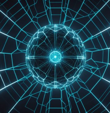 Pourquoi une intelligence artificielle vraiment « superintelligente » est (probablement) impossible Illustration conceptuelle d'un réseau neuronal enfermé dans des limites géométriques symbolisant les bornes théoriques de l'IA