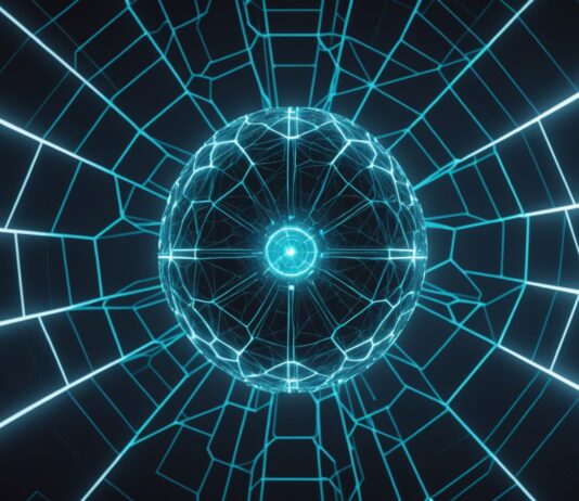 Pourquoi une intelligence artificielle vraiment « superintelligente » est (probablement) impossible Illustration conceptuelle d'un réseau neuronal enfermé dans des limites géométriques symbolisant les bornes théoriques de l'IA