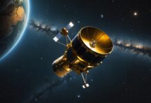 Le télescope spatial Roman s’apprête à traquer 100 000 exoplanètes Illustration du télescope spatial Roman de la NASA flottant dans l'espace avant son lancement