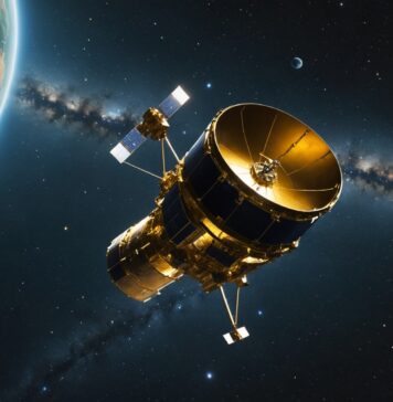 Le télescope spatial Roman s’apprête à traquer 100 000 exoplanètes Illustration du télescope spatial Roman de la NASA flottant dans l'espace avant son lancement