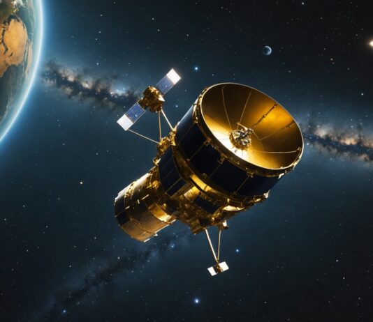 Le télescope spatial Roman s’apprête à traquer 100 000 exoplanètes Illustration du télescope spatial Roman de la NASA flottant dans l'espace avant son lancement