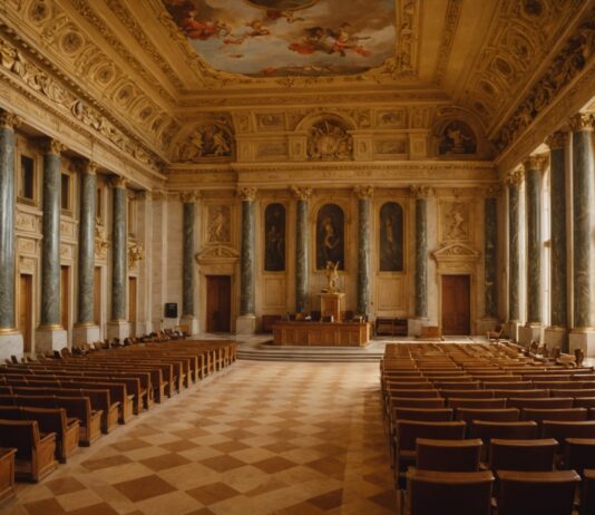 Élections sénatoriales : comment fonctionne le scrutin le moins connu de la République Hémicycle du Sénat français avant les élections sénatoriales