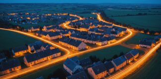 Fibre optique : la France frôle la couverture totale, mais l’aide aux foyers oubliés s’arrête Illustration du déploiement de la fibre optique dans les campagnes françaises