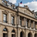 Façade du Palais du Luxembourg, siège du Sénat, symbole des institutions françaises