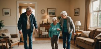 Aide à domicile pour personnes âgées : critères de choix et pièges à éviter Aidant accompagnant une personne âgée à son domicile