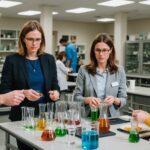 Fête de la Science 2026 : la 35e édition met la recherche à table Visiteurs découvrant des expériences scientifiques lors d'une journée portes ouvertes de la Fête de la Science